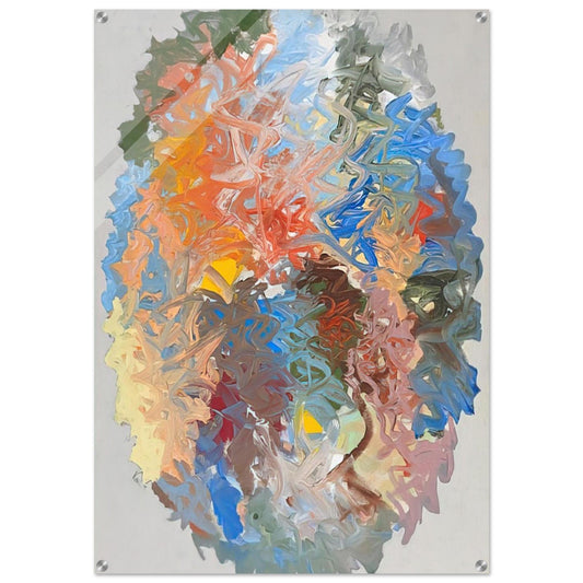 One World - 1961 - John Ferren Acrylic Print - 70x100 cm / 28x40″ inches | John Ferren Wall Art | John Ferren Prints