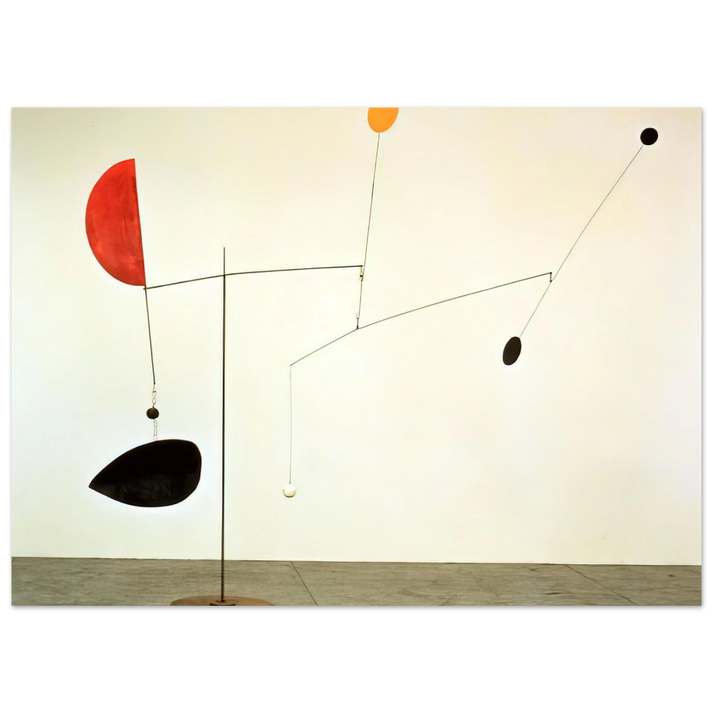 Alexander Calder - STEEL FISH 1934 Fine Art Poster