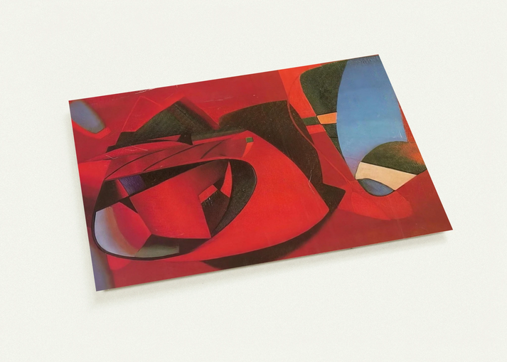 Composition - 1937 By John Ferren Pack of 10 Post Cards | John Ferren Post Cards | A6 (10.5 x 14.8 cm) - 4.1 x 5.8 inches