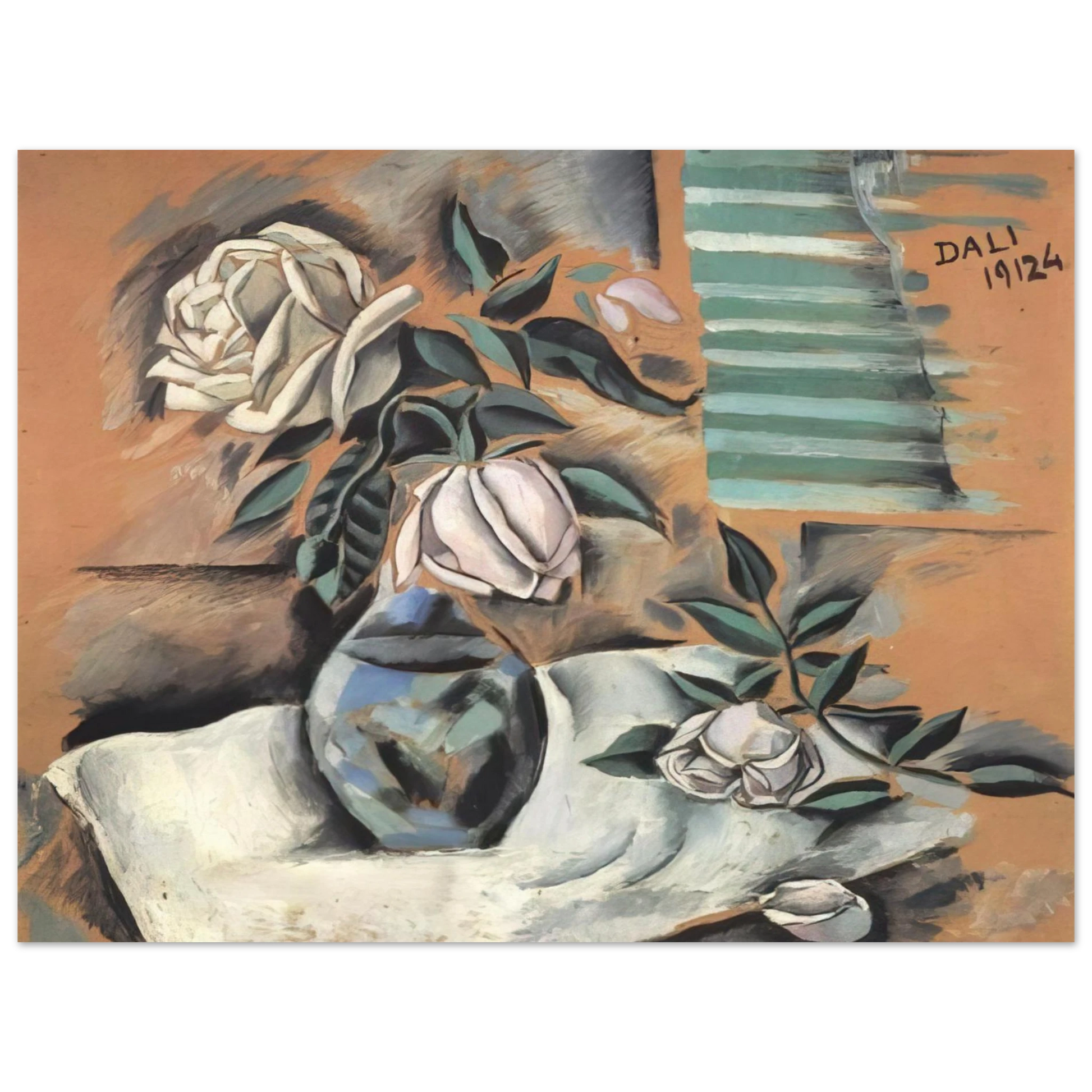 Salvador Dali - BOUQUET L IMPORTANT C EST LA ROSE Fine Art Poster - Default Title