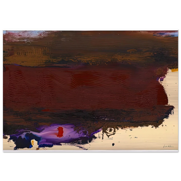 Requiem, 1992- - Helen Frankenthaler Brushed Aluminum Print - 70x100 cm / 28x40 inches | Helen Frankenthaler Aluminum Print | Helen Frankenthaler Prints