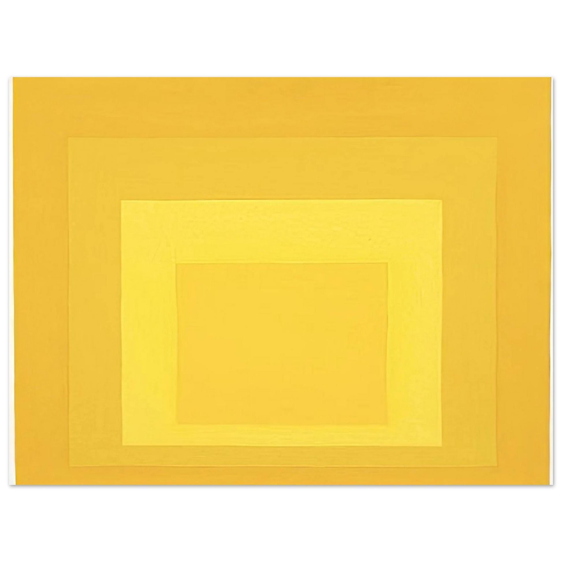 Josef Albers - HOMAGE TO THE SQUARE 1964 Fine Art Poster - Default Title