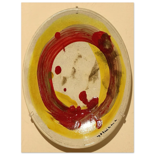 Jiro Yoshihara - Circle - 1963 Fine Art Poster - Default Title
