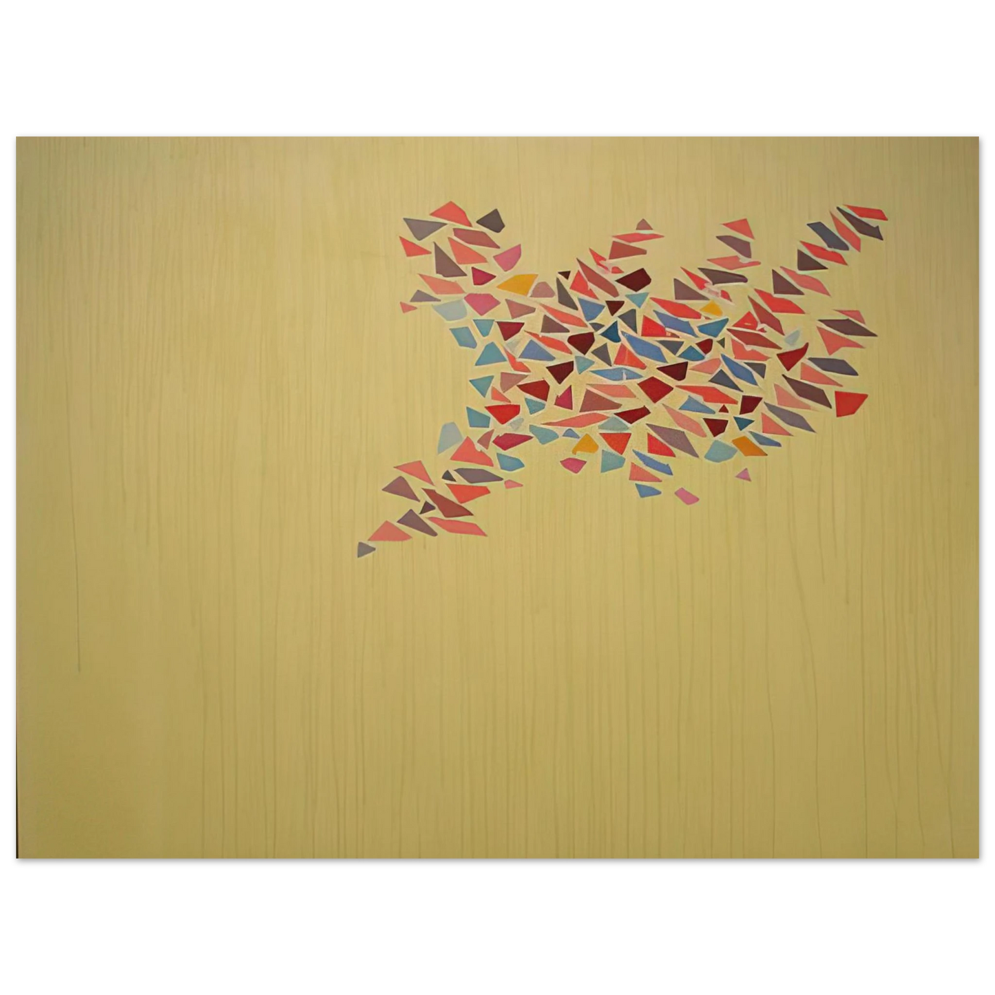 Robert Goodnough - Colors on Pale Yellow - 1975 Fine Art Poster - Default Title