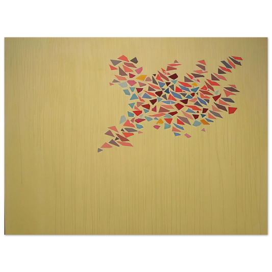 Robert Goodnough - Colors on Pale Yellow - 1975 Fine Art Poster - Default Title