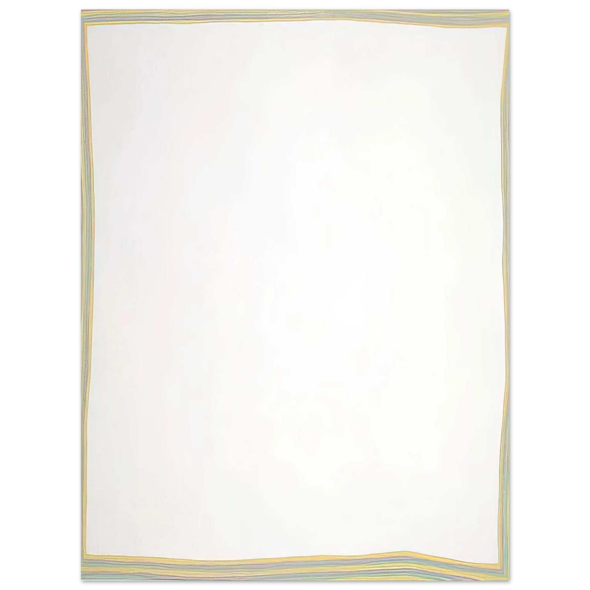 Gene Davis - Meandering - 1979 Fine Art Poster - Default Title