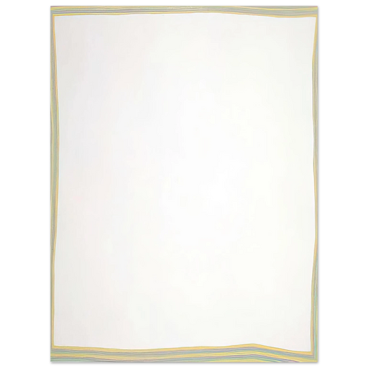 Gene Davis - Meandering - 1979 Fine Art Poster - Default Title