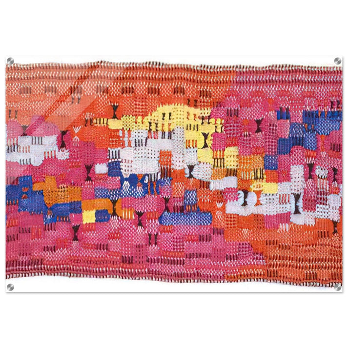 SOUTH OF THE BORDER 1958 - Anni Albers Acrylic Print - 70x100 cm / 28x40″ inches | Anni Albers Wall Art | Anni Albers Prints