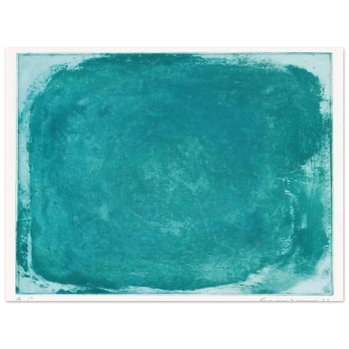 Gotthard Graubner - UNTITLED 1992  75x100 cm / 30x40inches Fine Art Poster