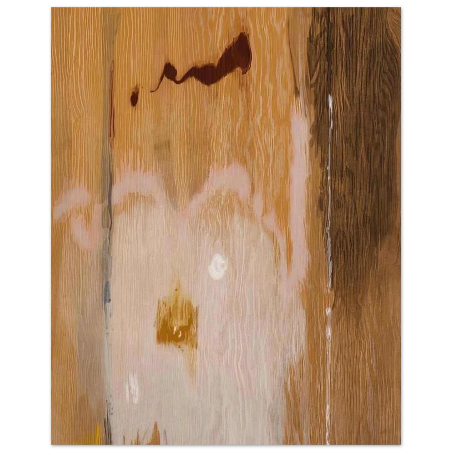 Helen Frankenthaler - Tales of Genji VI - 1998 Wall art - A1 (59.4 x 84.1  cm) - Premium Wooden Framed Poster With Fine Art Paper - Wood frame