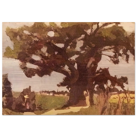 BLASTED OAK BOHAIN 1903 - Henri Matisse Brushed Aluminum Print - 70x100 cm / 28x40 inches | Henri Matisse Aluminum Print | Henri Matisse Prints