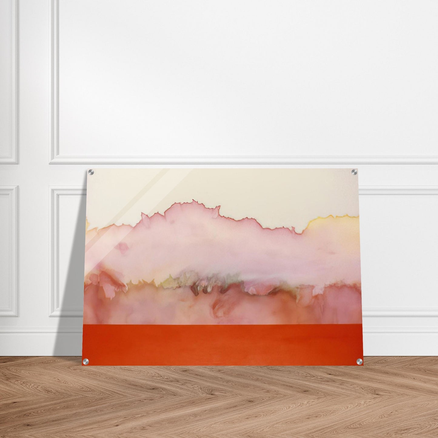 For Helen and Nicole - 1978 - Ronnie Landfield Acrylic Print - 70x100 cm / 28x40″ inches | Ronnie Landfield Wall Art | Ronnie Landfield Prints