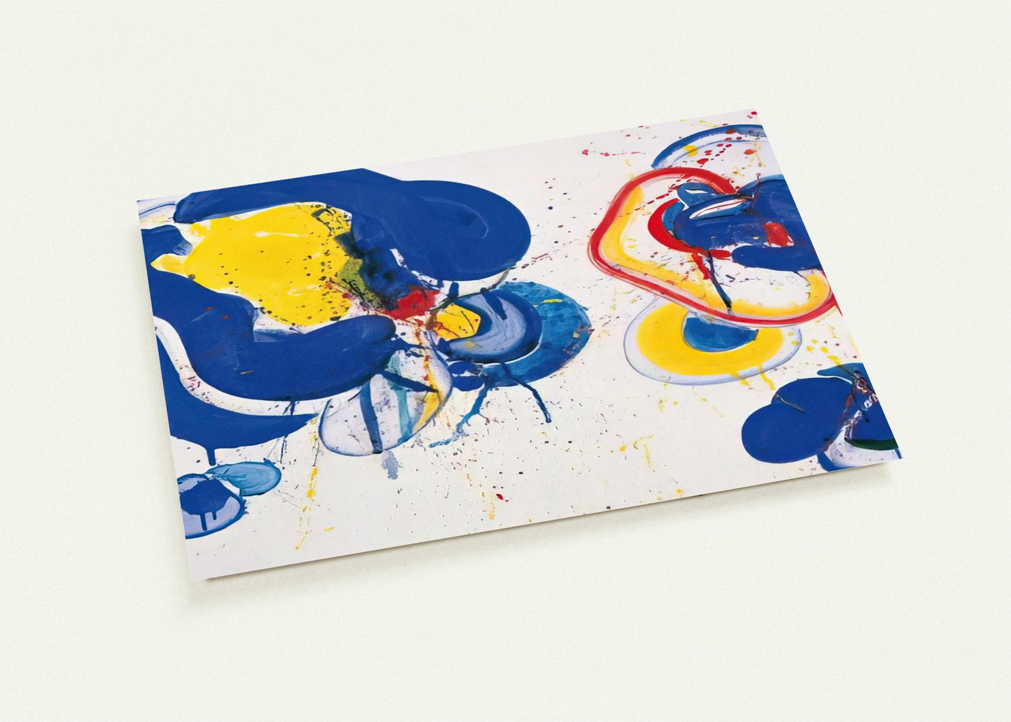 Dream It Is By Sam Francis Pack of 10 Post Cards | Sam Francis Post Cards | A6 (10.5 x 14.8 cm) - 4.1 x 5.8 inches