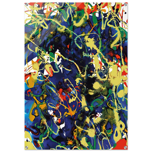 Untitled  SFP94-63  SFF 1737  - Sam Francis Acrylic Print - 70x100 cm / 28x40″ inches