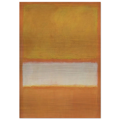 Untitled No. 11 - 1957 - Mark Rothko Brushed Aluminum Print - 70x100 cm / 28x40 inches | Mark Rothko Aluminum Print | Mark Rothko Prints
