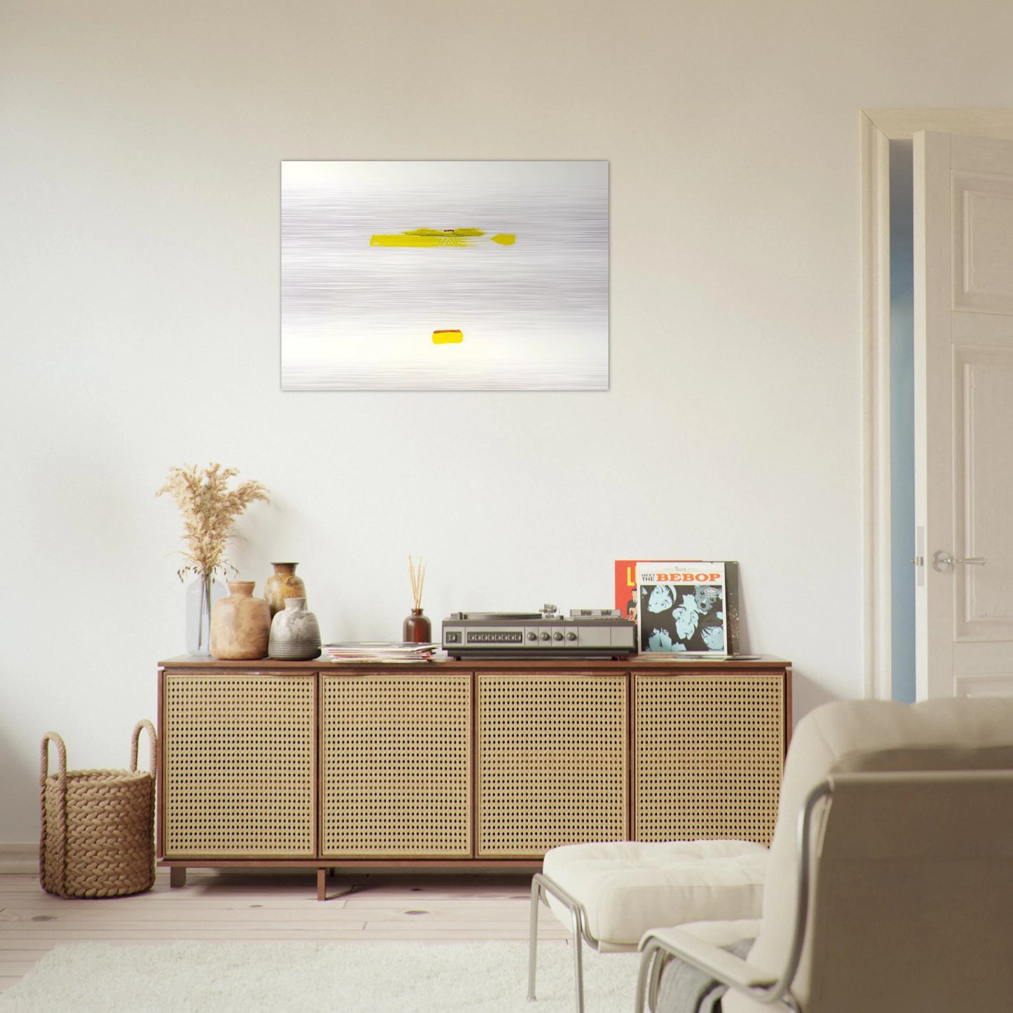 New York III - 1972 - Helen Frankenthaler Brushed Aluminum Print - 70x100 cm / 28x40 inches | Helen Frankenthaler Aluminum Print | Helen Frankenthaler Prints