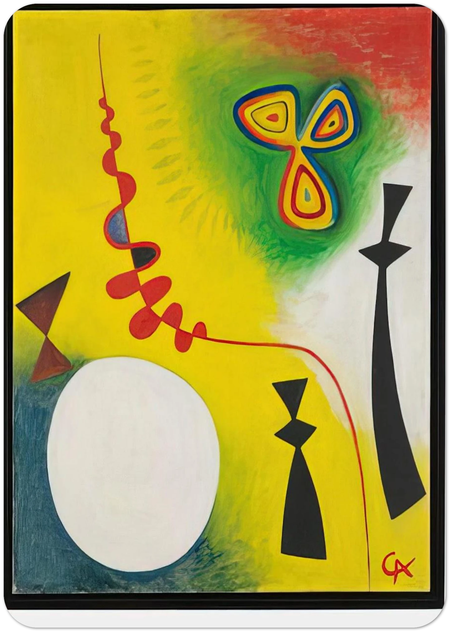 FETISHES 1944 By Alexander Calder Pack of 10 Post Cards | Alexander Calder Post Cards | A6 (10.5 x 14.8 cm) - 4.1 x 5.8 inches