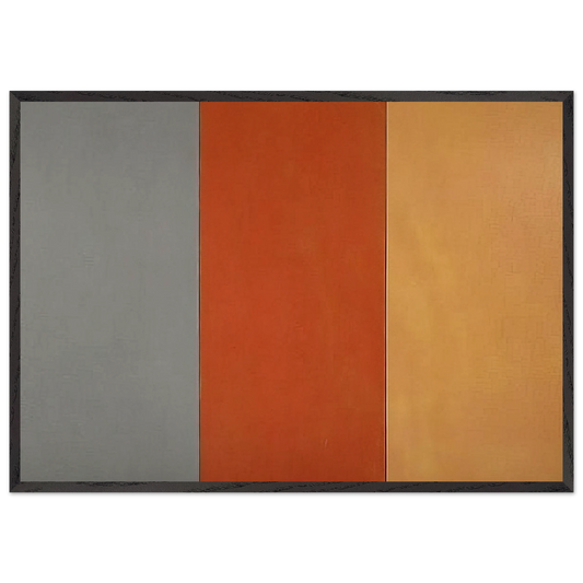 For Pearl - 1970 - Brice Marden Framed Art Print – Black Wooden Frame - Default Title - -Framed Art Print