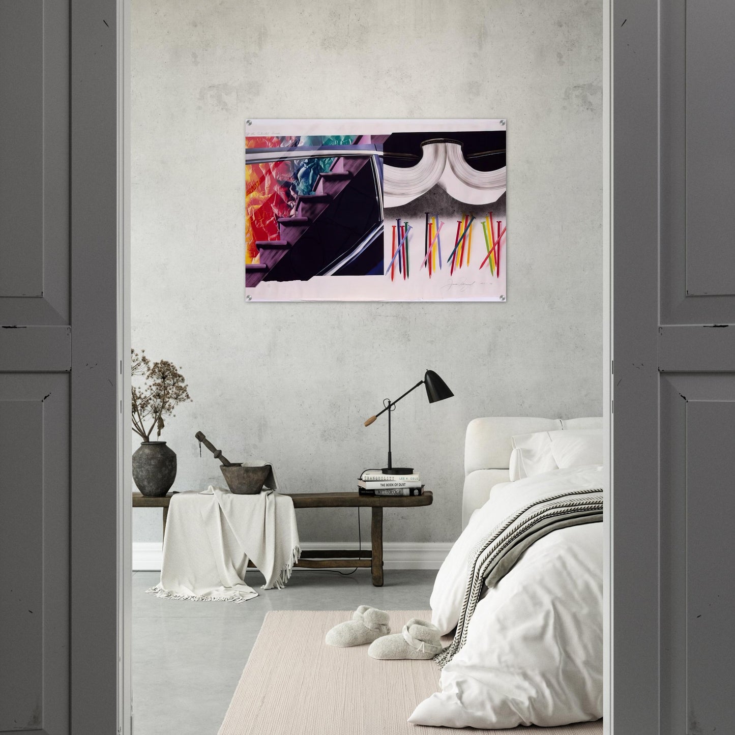 Off the Continental Divide - James Rosenquist Acrylic Print - 70x100 cm / 28x40″ inches | James Rosenquist Wall Art | James Rosenquist Prints