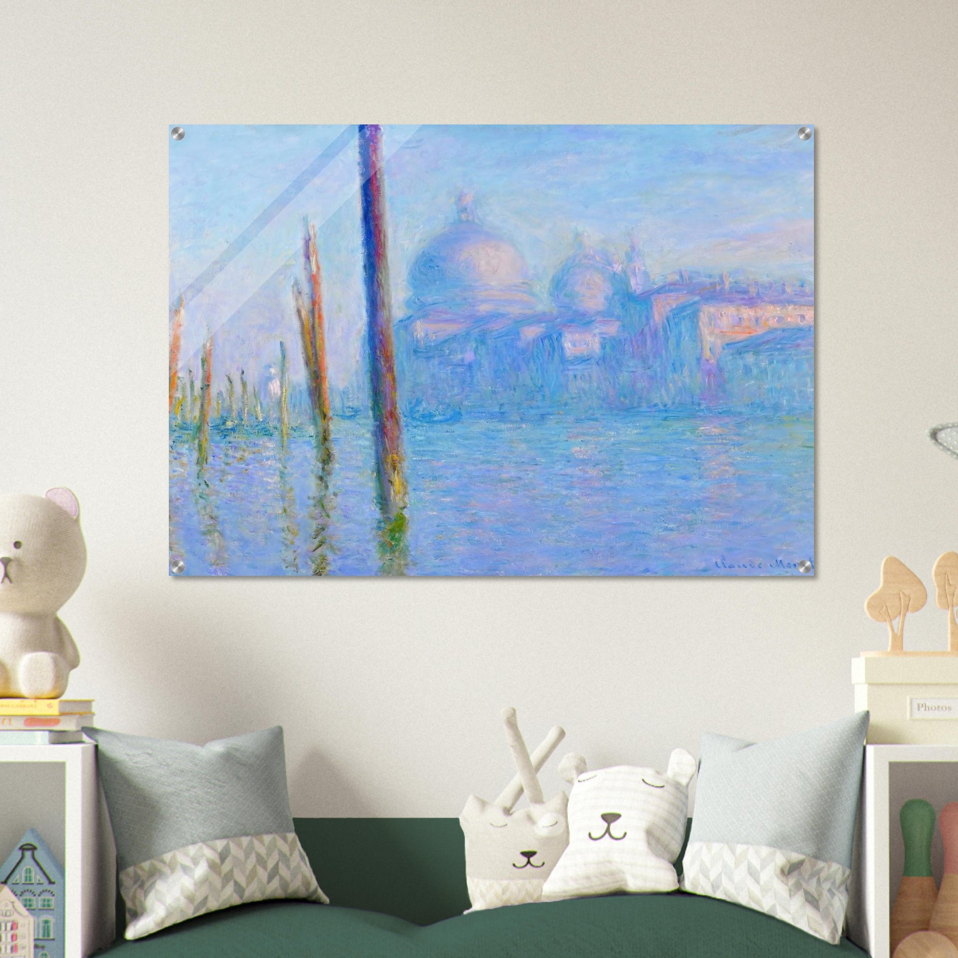 The Grand Canal, Venice - claude monet Acrylic Print - 70x100 cm / 28x40″ inches | claude monet Wall Art | claude monet Prints