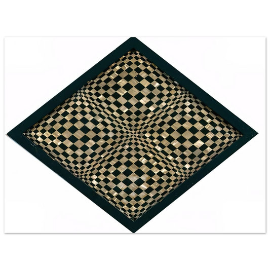 Dadamaino - Oggetto ottico dynamico - Op Art Fine Art Poster - Default Title
