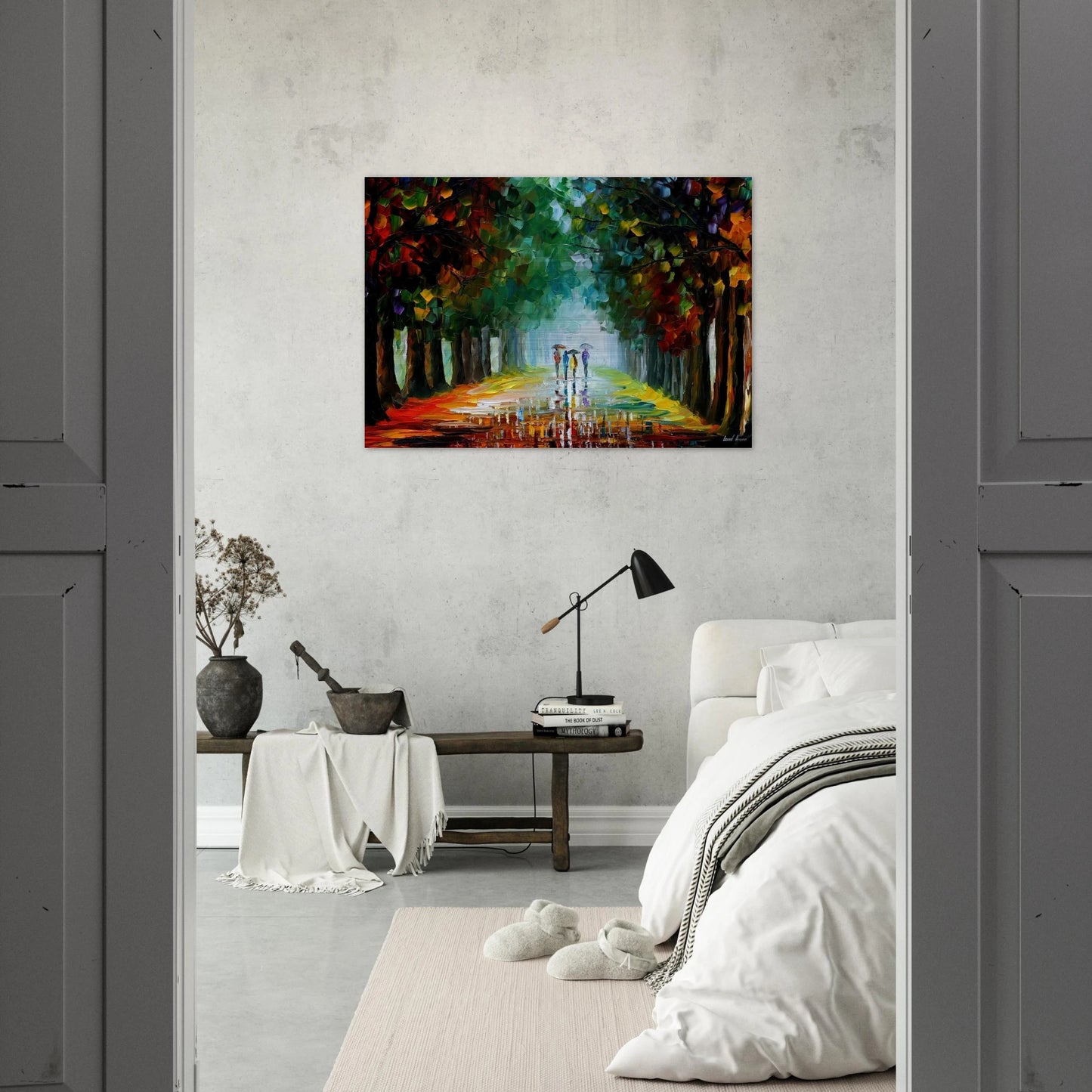 Leonid Afremov - Leonid Afremov Brushed Aluminum Print - 70x100 cm / 28x40 inches | Leonid Afremov Aluminum Print | Leonid Afremov Prints