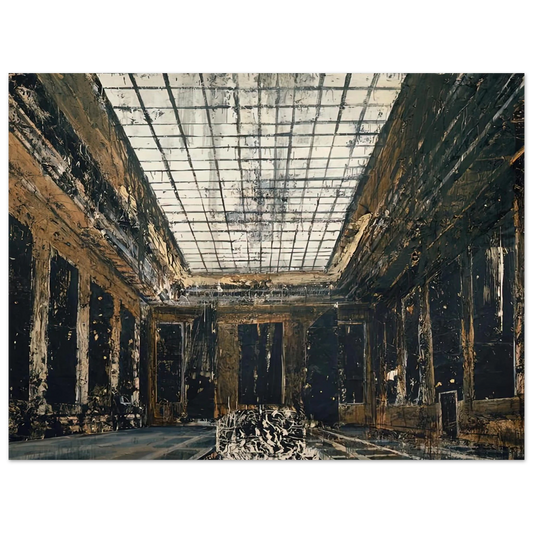 Anselm Kiefer - INTERIOR 1981 Fine Art Poster - Default Title