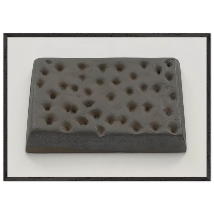 KN CKEBR D 1966 - Claes Oldenburg 70x100 cm / 28x40 inches Framed Art Print – Black Wooden Frame