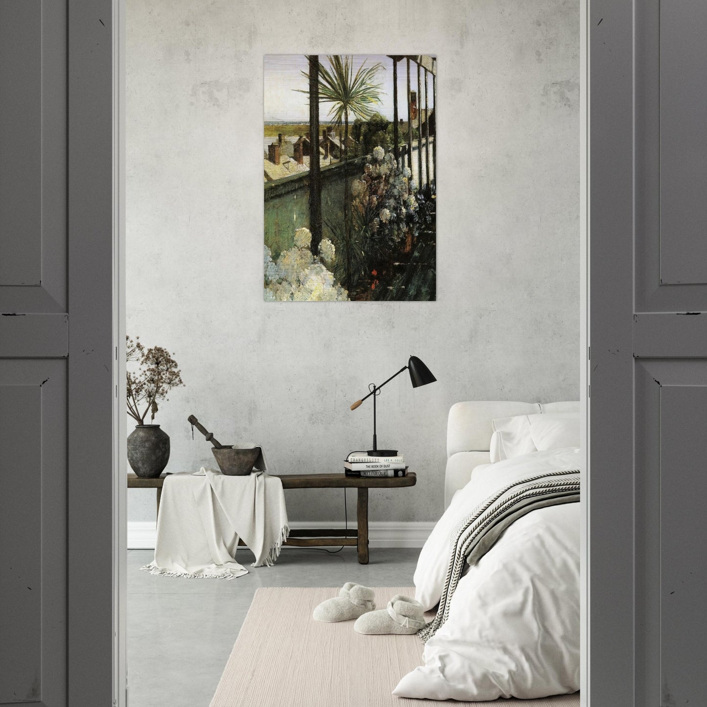 Afternoon in Nantucket - Childe Hassam Brushed Aluminum Print - 70x100 cm / 28x40 inches | Childe Hassam Aluminum Print | Childe Hassam Prints