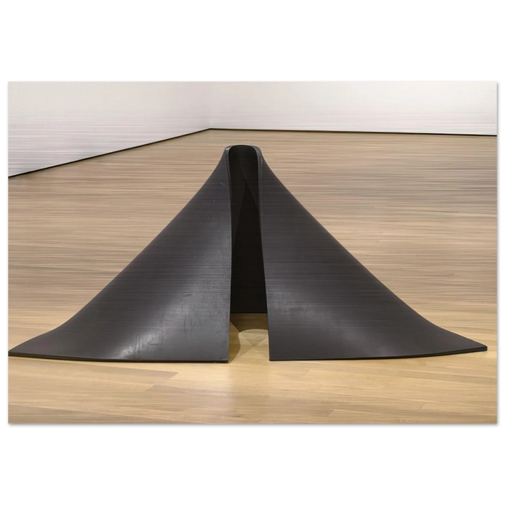 TO LIFT 1967 - Richard Serra Brushed Aluminum Print - 70x100 cm / 28x40 inches | Richard Serra Aluminum Print | Richard Serra Prints