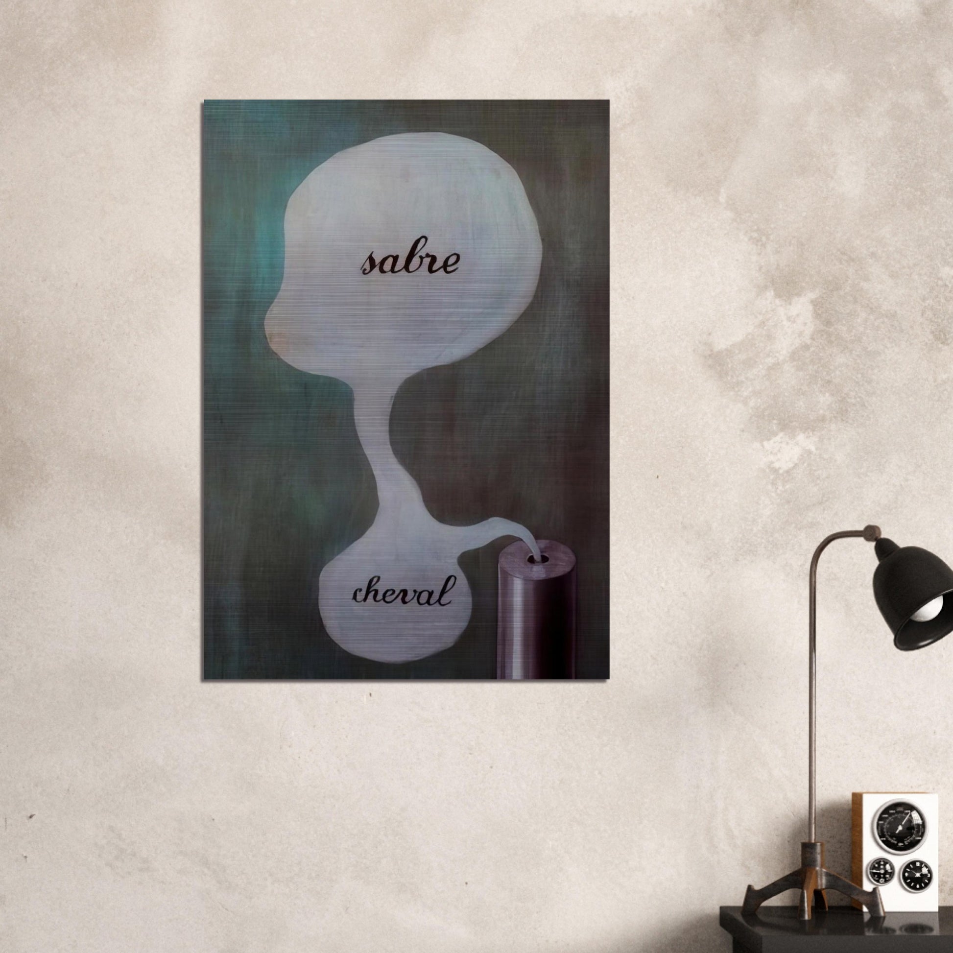 THE TREE OF KNOWLEDGE 1929 - Rene Magritte Brushed Aluminum Print - 70x100 cm / 28x40 inches | Rene Magritte Aluminum Print | Rene Magritte Prints