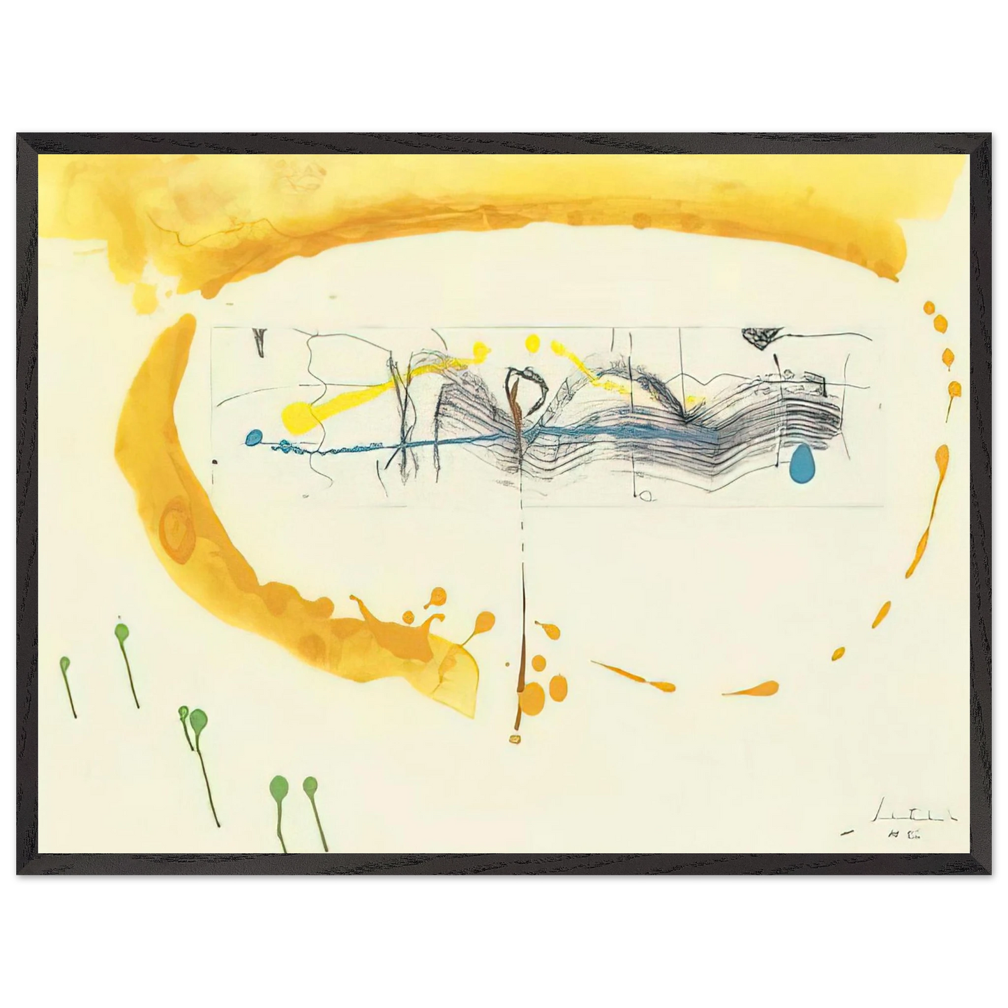 Helen Frankenthaler - Making Music - 2000 Wall art - A3 (29.7 x 42  cm) - Fine Art Poster - -