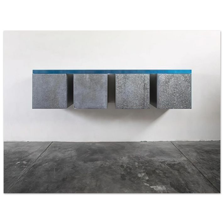 Donald Judd - To Susan Buckwalter - 1964  75x100 cm / 30x40inches Fine Art Poster