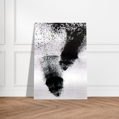 Machine Age Noise - 1957 - Morris Graves Brushed Aluminum Print - 70x100 cm / 28x40 inches | Morris Graves Aluminum Print | Morris Graves Prints