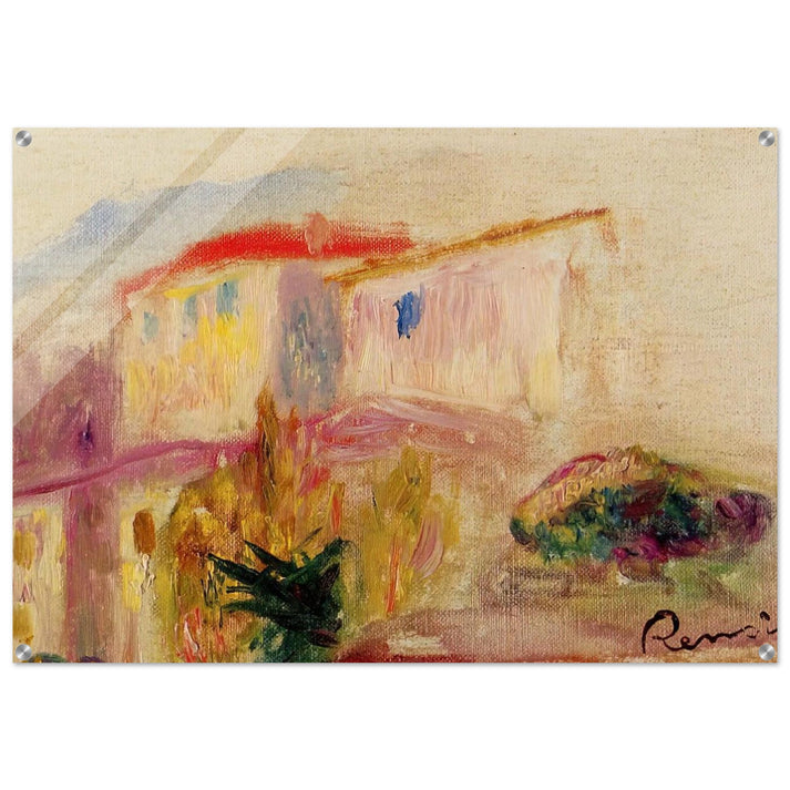 Le Poste at Cagnes study - Pierre-Auguste Renoir Acrylic Print - 70x100 cm / 28x40″ inches