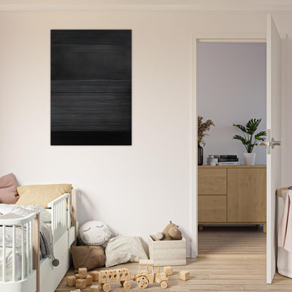 Peinture 324 x 181 cm, 17 novembre 2008 - 2008 - Pierre Soulages Brushed Aluminum Print - 70x100 cm / 28x40 inches | Pierre Soulages Aluminum Print | Pierre Soulages Prints