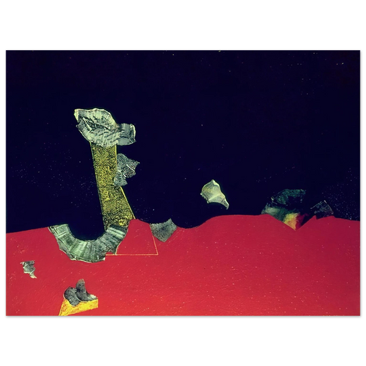Max Ernst - Landscape with shells Fine Art Poster - Default Title