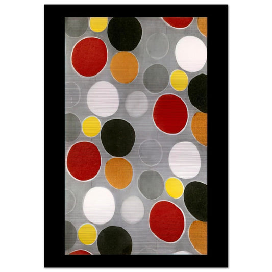 FABRIC PATTERN - Sonia Delaunay Brushed Aluminum Print - 70x100 cm / 28x40 inches | Sonia Delaunay Aluminum Print | Sonia Delaunay Prints