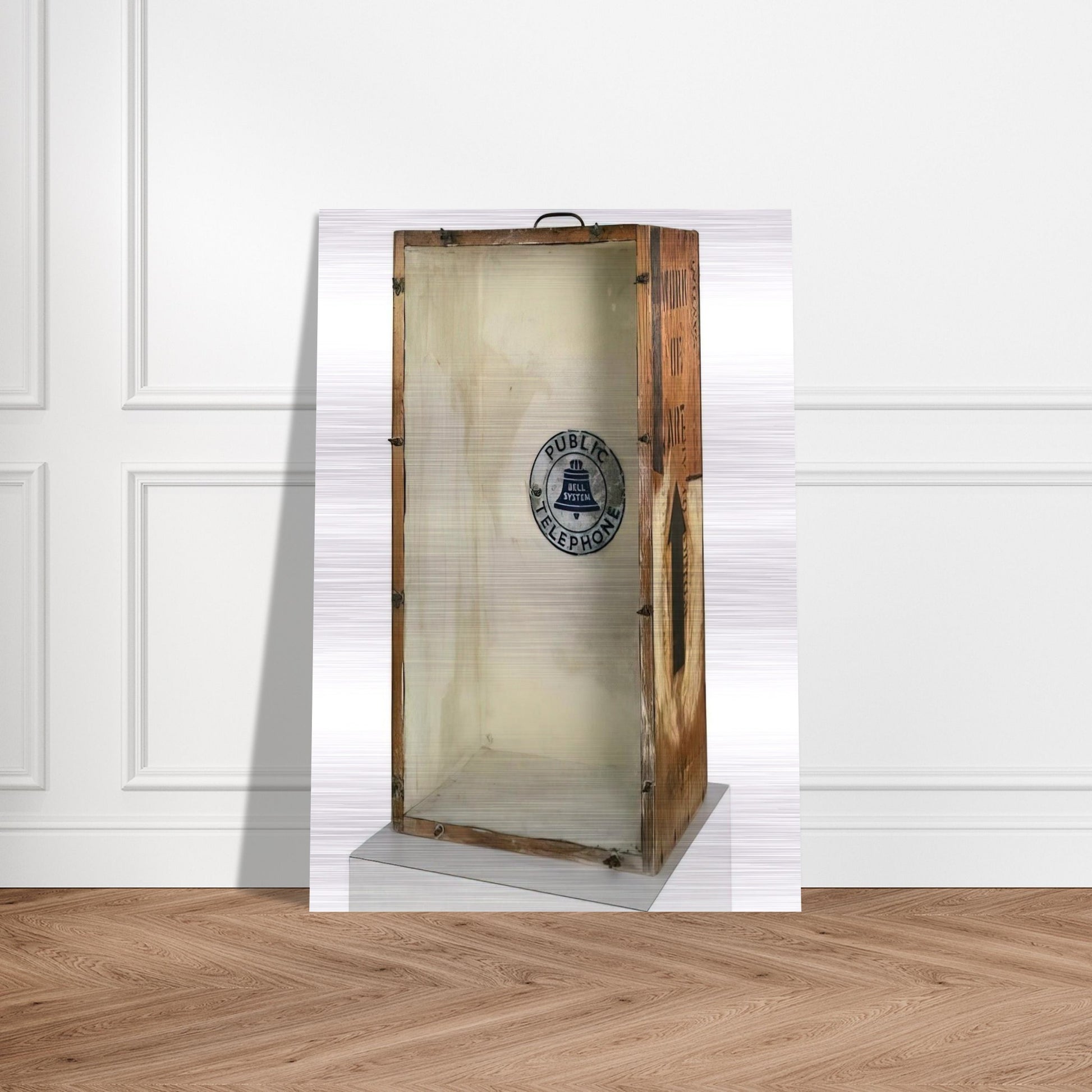 ART BOX 1963 - Robert Rauschenberg Brushed Aluminum Print - 70x100 cm / 28x40 inches | Robert Rauschenberg Aluminum Print | Robert Rauschenberg Prints