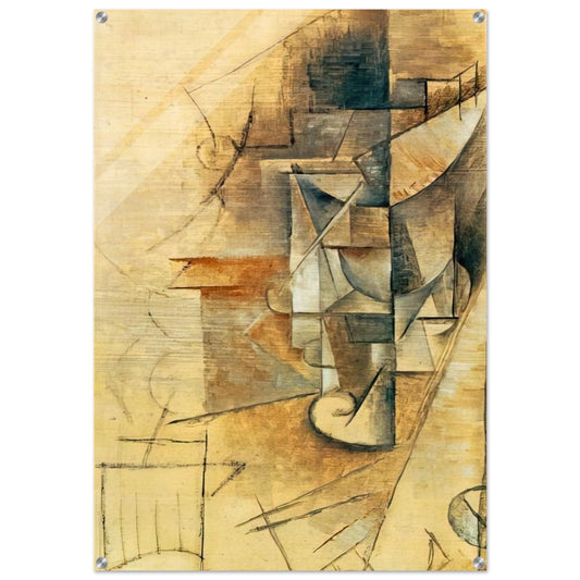 A glass - Pablo Picasso Acrylic Print - 70x100 cm / 28x40″ inches