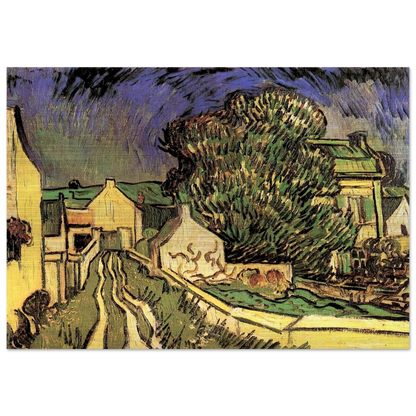 The House of Pere Pilon - Vincent van Gogh Brushed Aluminum Print - 70x100 cm / 28x40 inches | Vincent van Gogh Aluminum Print | Vincent van Gogh Prints