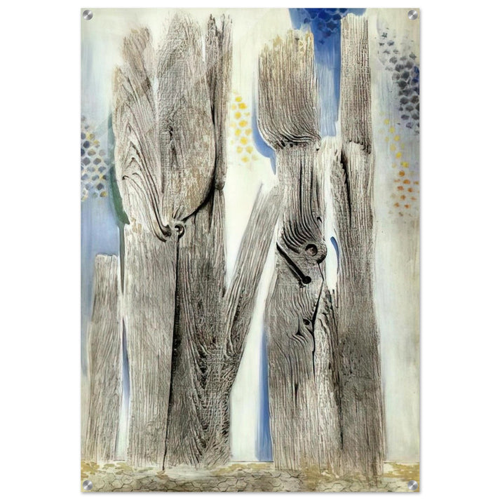 The Blue Forest - Max Ernst Acrylic Print - 70x100 cm / 28x40″ inches