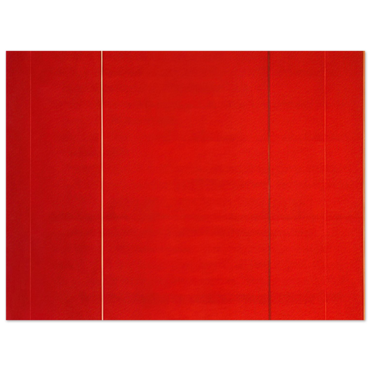 Barnett Newman - Vir Heroicus Sublimis Fine Art Poster - Default Title