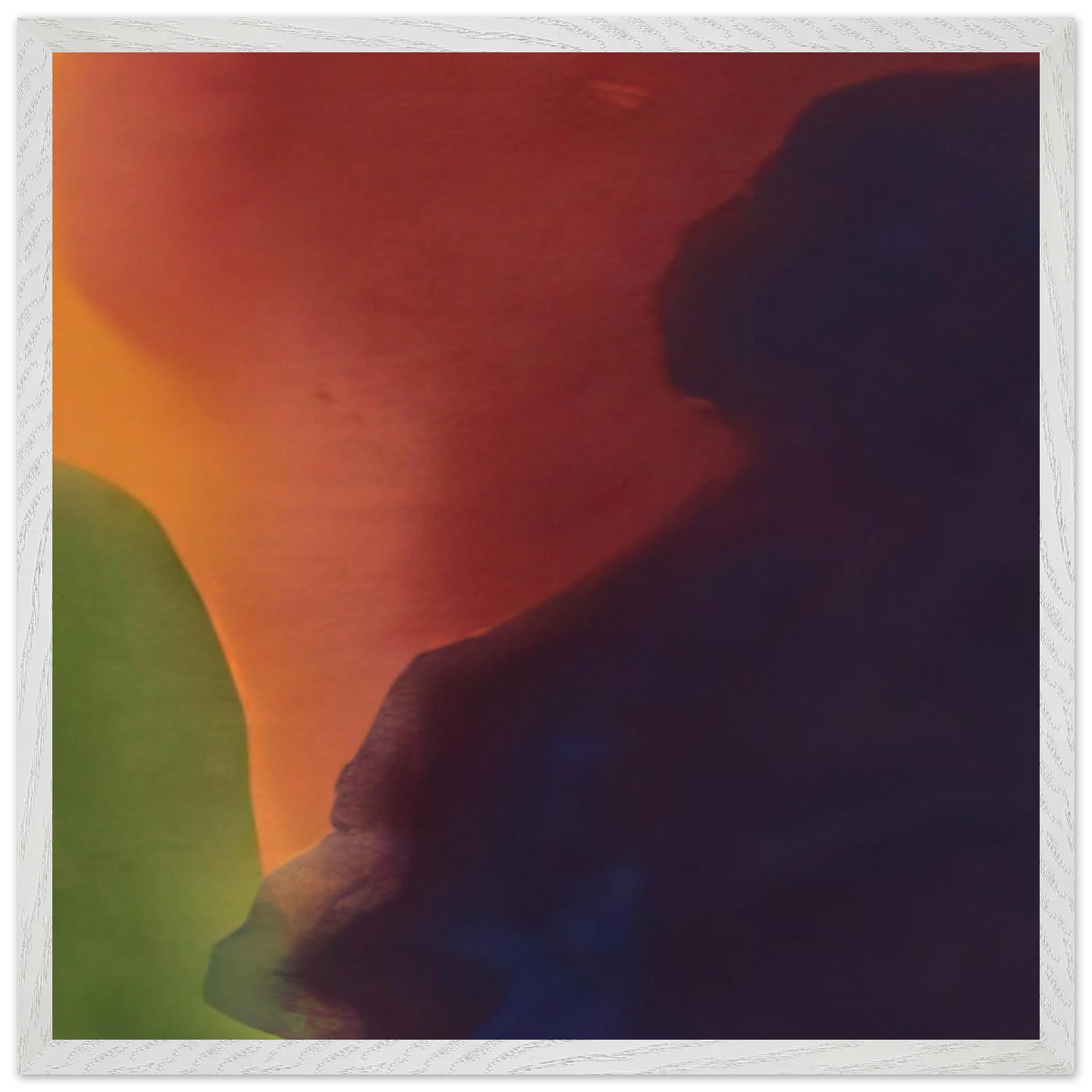 Helen Frankenthaler - Blue Atmosphere III - 1963 Wall art - 70x70 cm / 28x28 inches - Fine Art Poster - -
