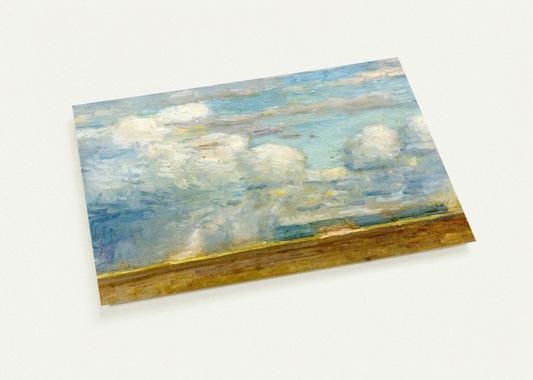 Clouds also known as Rain Clouds over Oregon Desert By Childe Hassam Pack of 10 Post Cards | Childe Hassam Post Cards | A6 (10.5 x 14.8 cm) - 4.1 x 5.8 inches