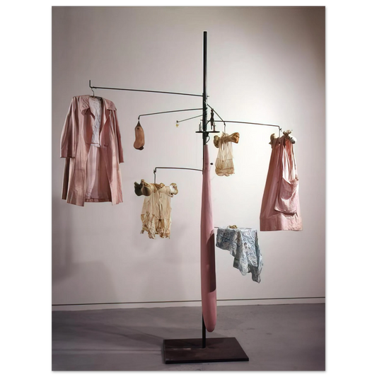 Louise Bourgeois - PINK DAYS AND BLUE DAYS 1997 Fine Art Poster - Default Title