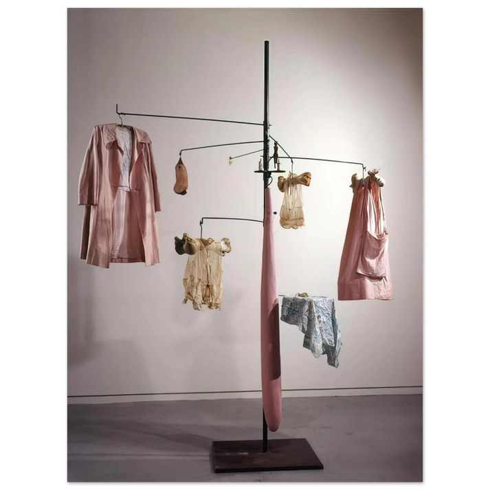 Louise Bourgeois - PINK DAYS AND BLUE DAYS 1997  75x100 cm / 30x40inches Fine Art Poster