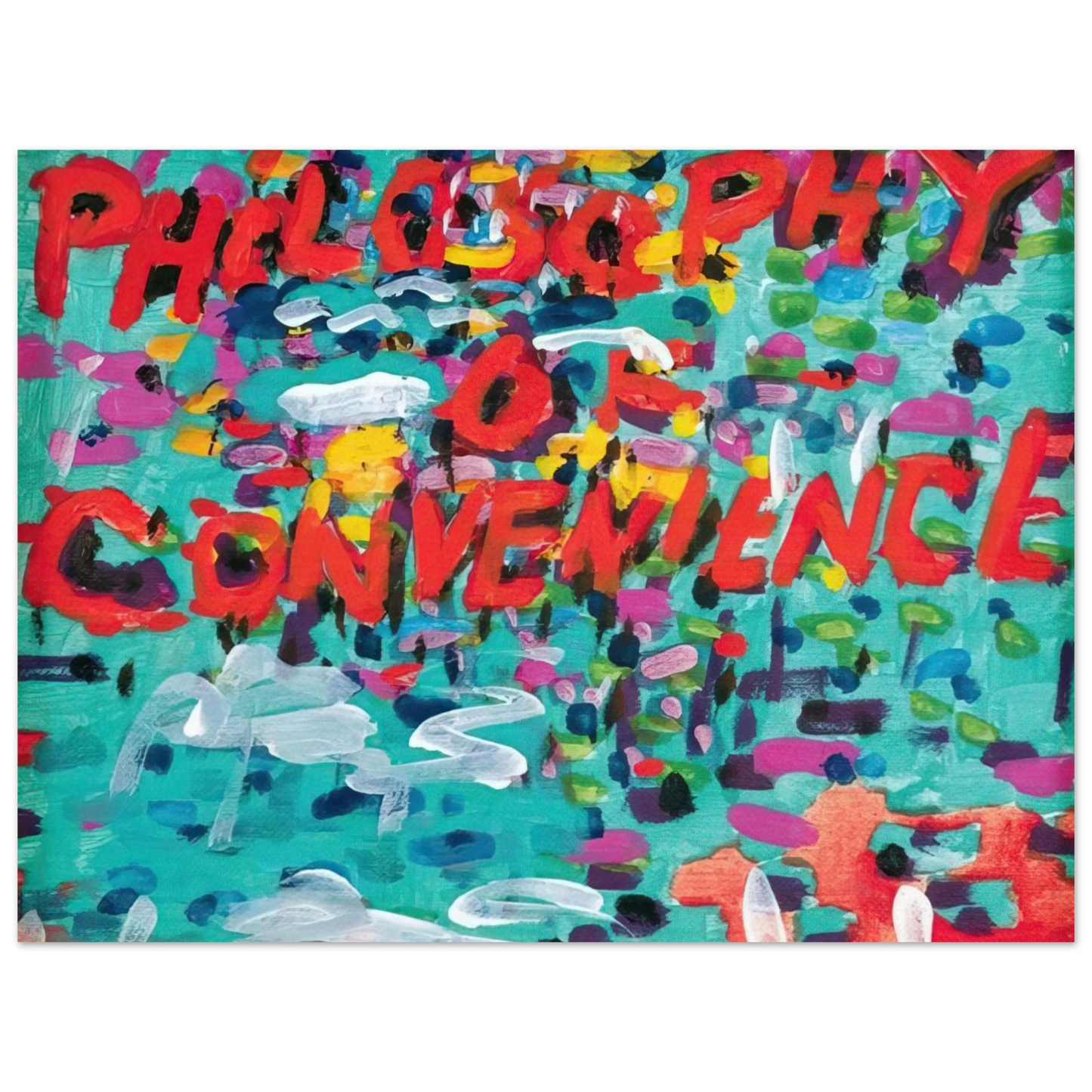 Paul Thek - Philosophy of Convenience - 1988 Fine Art Poster - Default Title
