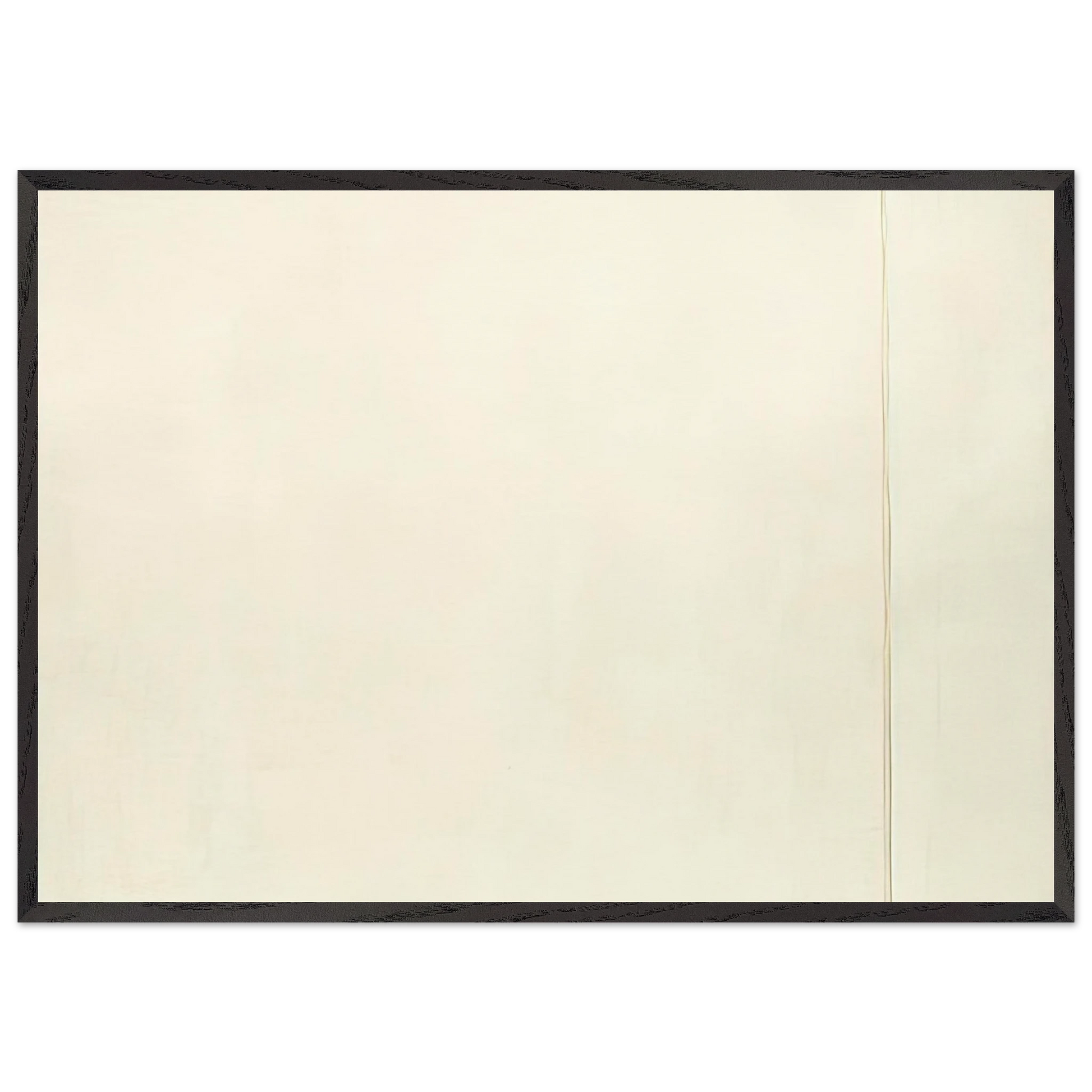 The Voice - Barnett Newman Framed Art Print – Black Wooden Frame - Default Title - -Framed Art Print