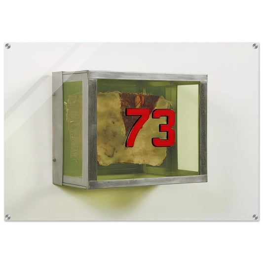 Untitled #73 from the series Technological Reliquaries - 1964 - Paul Thek Acrylic Print - 70x100 cm / 28x40″ inches